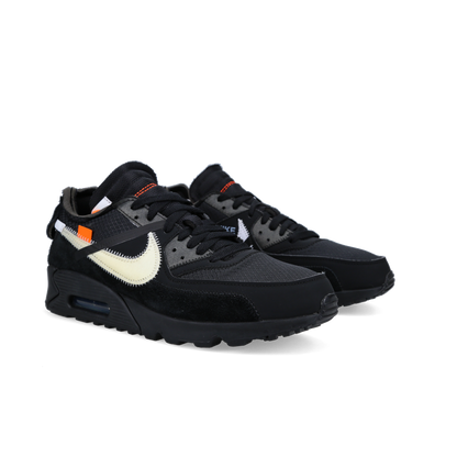 Off-White X Nike Air Max 90 'Black' - Front View